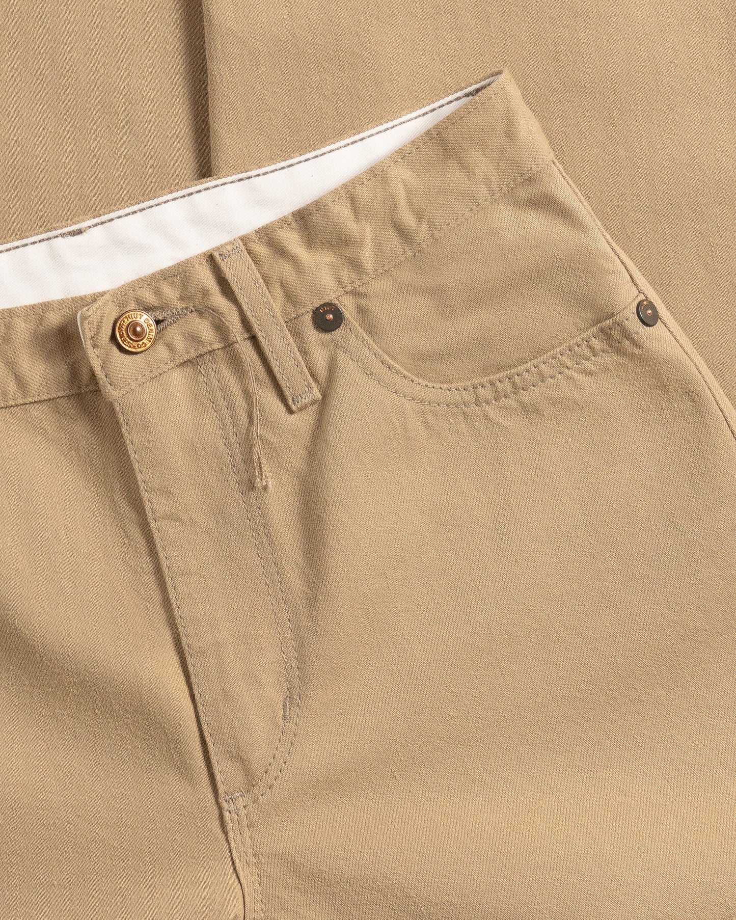 The Morgans - Wide Leg - Salted Caramel Selvedge.
