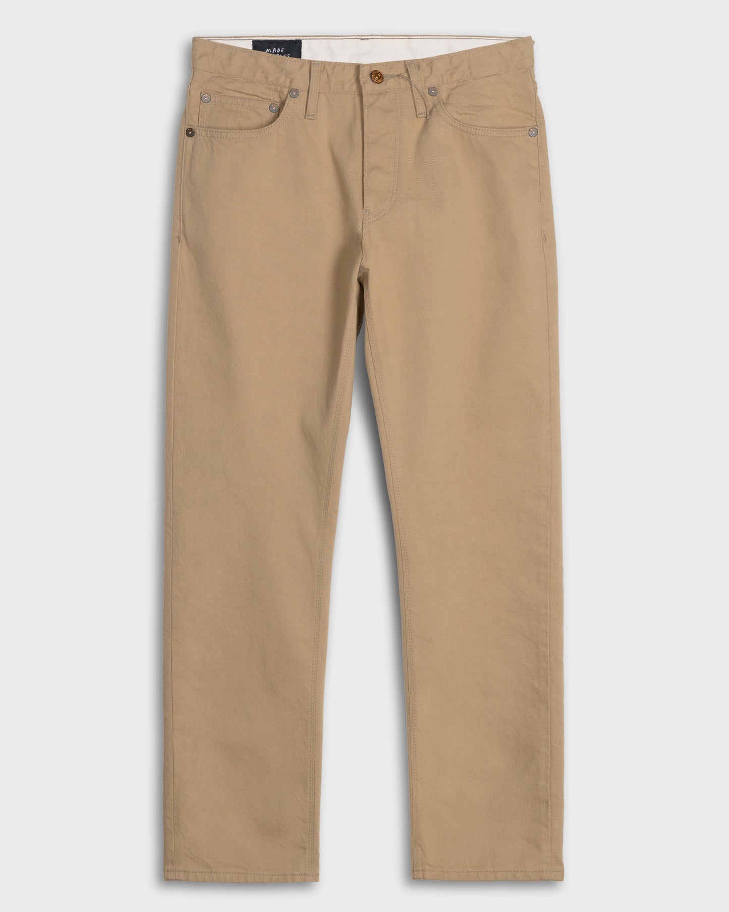 The Morgans - Wide Leg - Salted Caramel Selvedge.